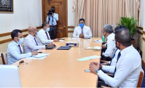 ނާއިބް ރައީސް މާލޭގެ ޕާކުކުރުމާއި ޓްރެފިކްގެ މައްސަލަތަކާއި ގުޅޭގޮތުން މަޝްވަރާކުރެއްވުން