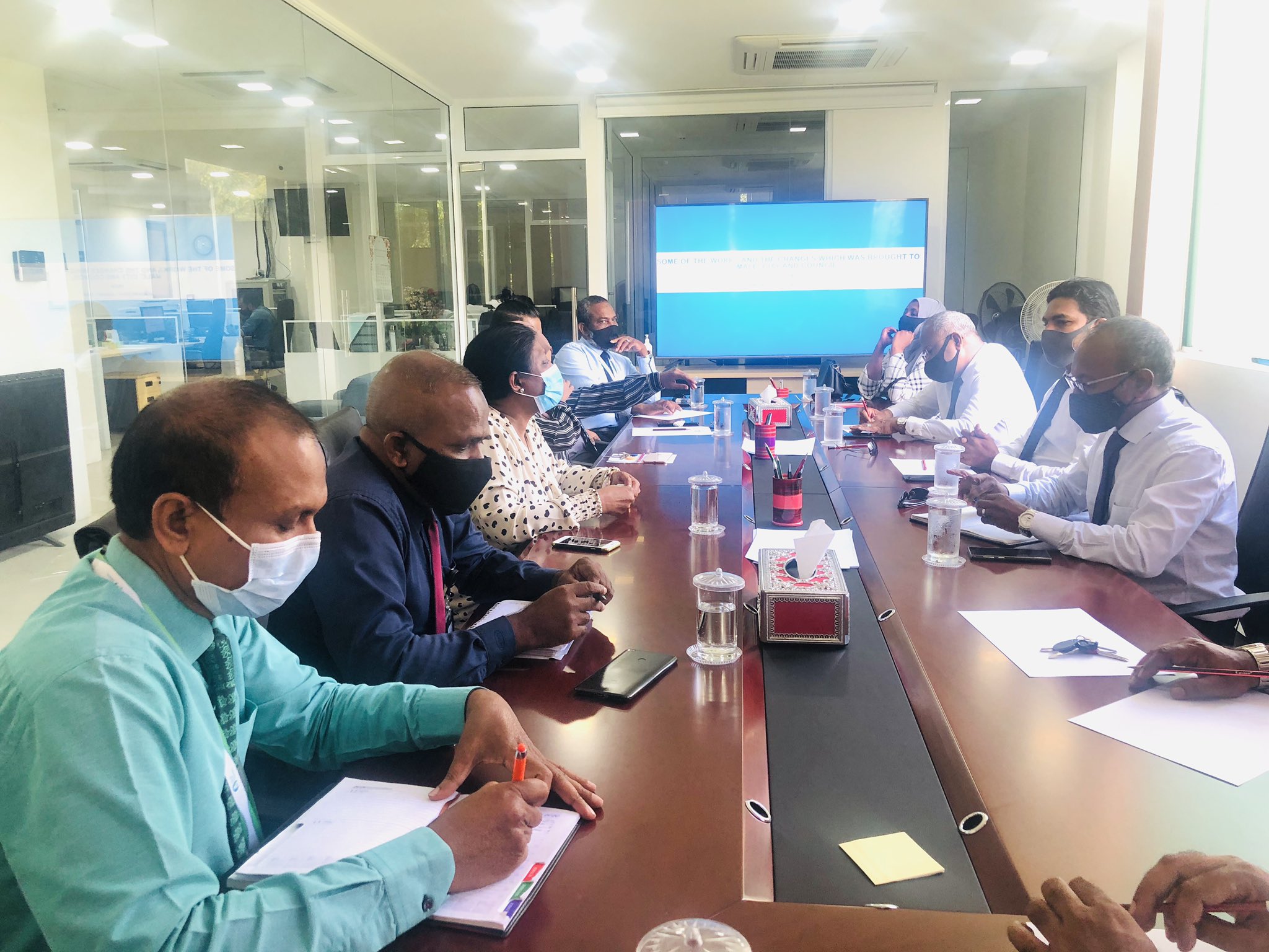 ސިޓީ ކައުންސިލް ބައްދަލުވުމުގައި ޝިފާޒްއާއި ޙަސަން ބައިވެރިކުރަން ފާހެއްނުވި