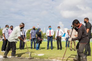 އެކުވެނި ޓްރެކްގެ މަސައްކަތް ކުރިއަށްދާ ގޮތް ނައިބް ރައީސް ބައްލަވާލައްވައިފި