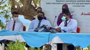 އައްޑުއާއި ހުވަދު އަތޮޅާ ދެމެދު ސީޕްލޭން ދަތުރުތައް ފަށަނީ