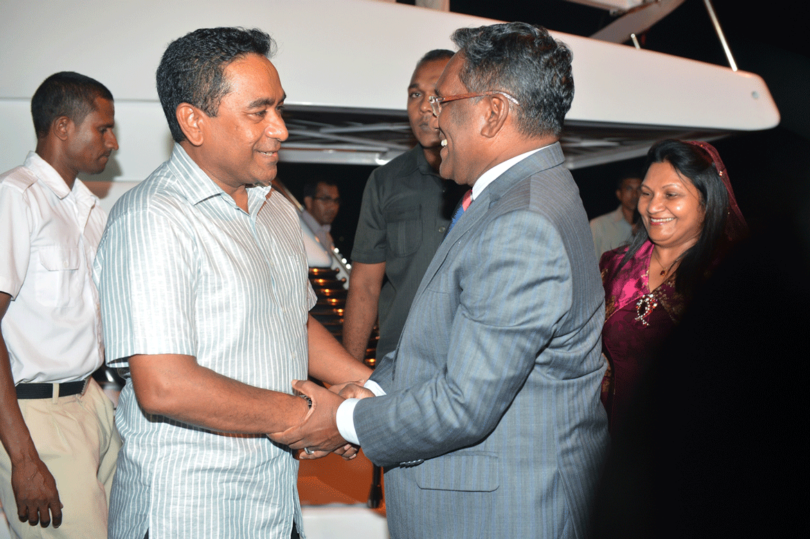 ބޭރުގެ ބާރުތަކަށް ރާއްޖެ އަޅުވެތި ނުކުރެވުނީ ރައީސް ޔާމީންގެ ސަބަބުން: ރައީސް ވަހީދު