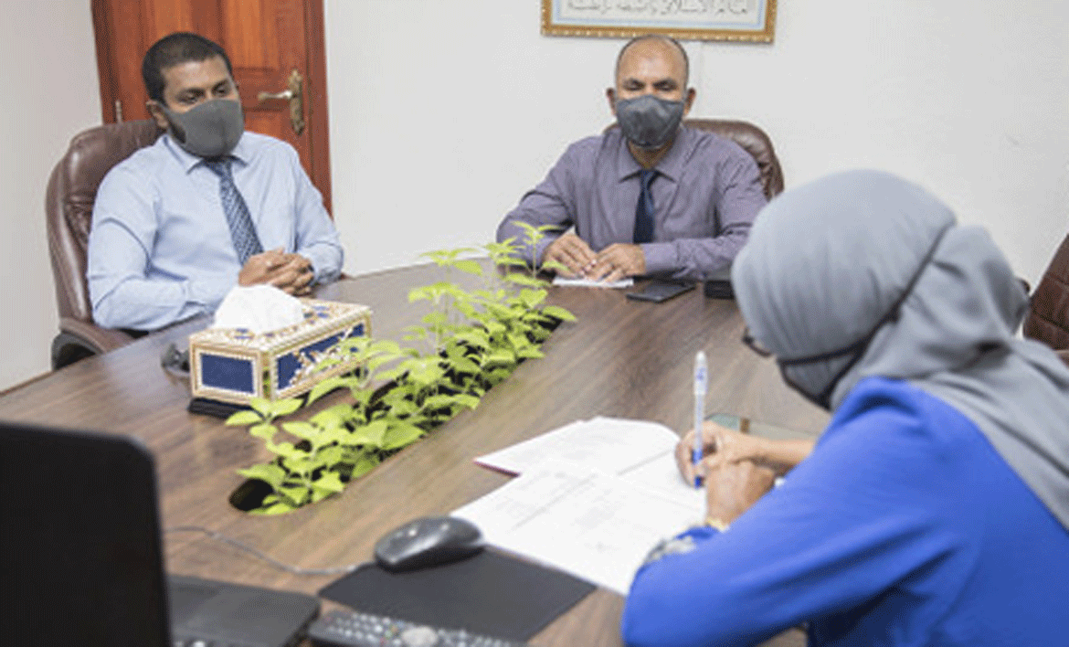 އިހަވަންދޫގައި ޤުރްއާނާއި ބެހޭ ޤައުމީ މަރުކަޒުގެ ގޮތްޕެއް ހެދުމާއި ގުޅޭގޮތުން މަޝްވަރާކޮށްފި