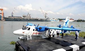 އިންޑިއާގައި ސީޕްލޭން ޚިދުމަތް ފެށުމަށް ދިވެހި ޕައިލެޓުންނާއި ކްރޫ އެ ގައުމަށް ހިނގައްޖެ