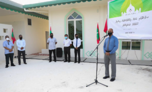 ފުނަދޫ އާއި މަގޫދޫގައި އަލަށް އިމާރާތްކުރި މިސްކިތްތައް އިސްލާމިކް މިނިސްޓަރ ޑރ. އަޙްމަދު ޒާހިރު ޢަލީ ހުޅުއްވައިދެއްވުން