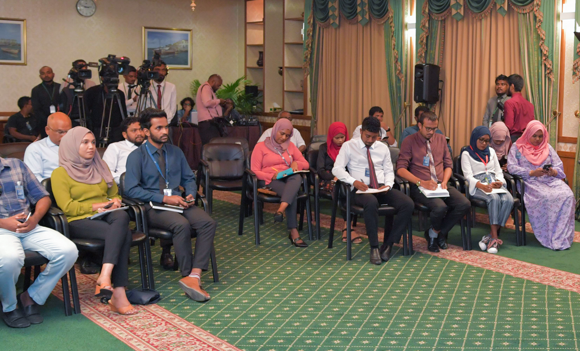 ނޫސްވެރިންނަށް ތުހުމަތު ކުރާ ސިޔާސީ ފަރާތްތަކުގެ ޕްރެސްތައް ބޮއިކޮޓްކުރޭ: އެމްޖޭއޭ