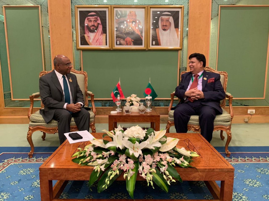 ބަންގްލަދޭޝްގެ ޚާރިޖީ ވަޒީރަށް ތައުޒިޔާގެ މެސެޖެއް ޝާހިދު ފޮނުއްވައިފި