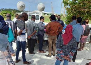 ރައީސްގެ ދަތުރާއި ދިމާކޮށް، ކުޅުދުއްފުށީގައި އިހުތިޖާޖުކުރަން ފުރުސަތެއް ނުދިން