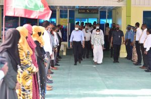 ރައީސުލްޖުމްހޫރިއްޔާގެ ދެކަނބަލުން ކުޅުދުއްފުށި ސިޓީ ވަޑައިގެންފި