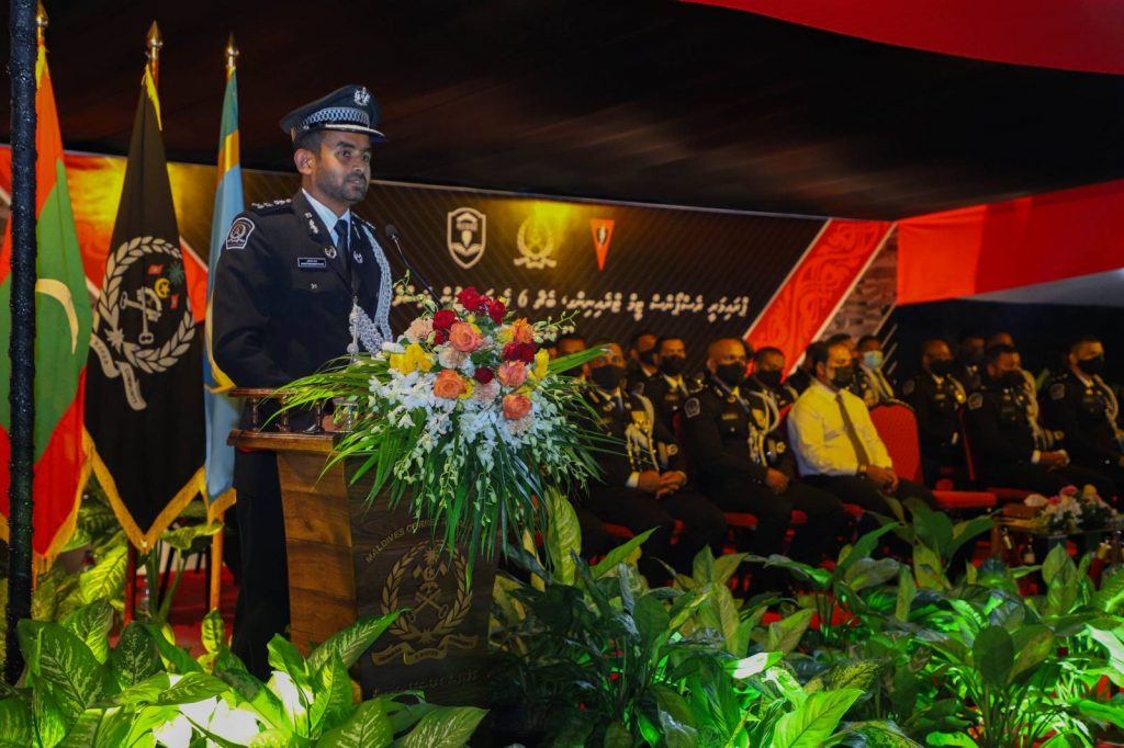 ފާއިތުވެދިޔަ 3 އަހަރު 788 އޮފިސަރުން ވަނީ ތަމްރީން ކުރެވިފަ: އަހުމަދު