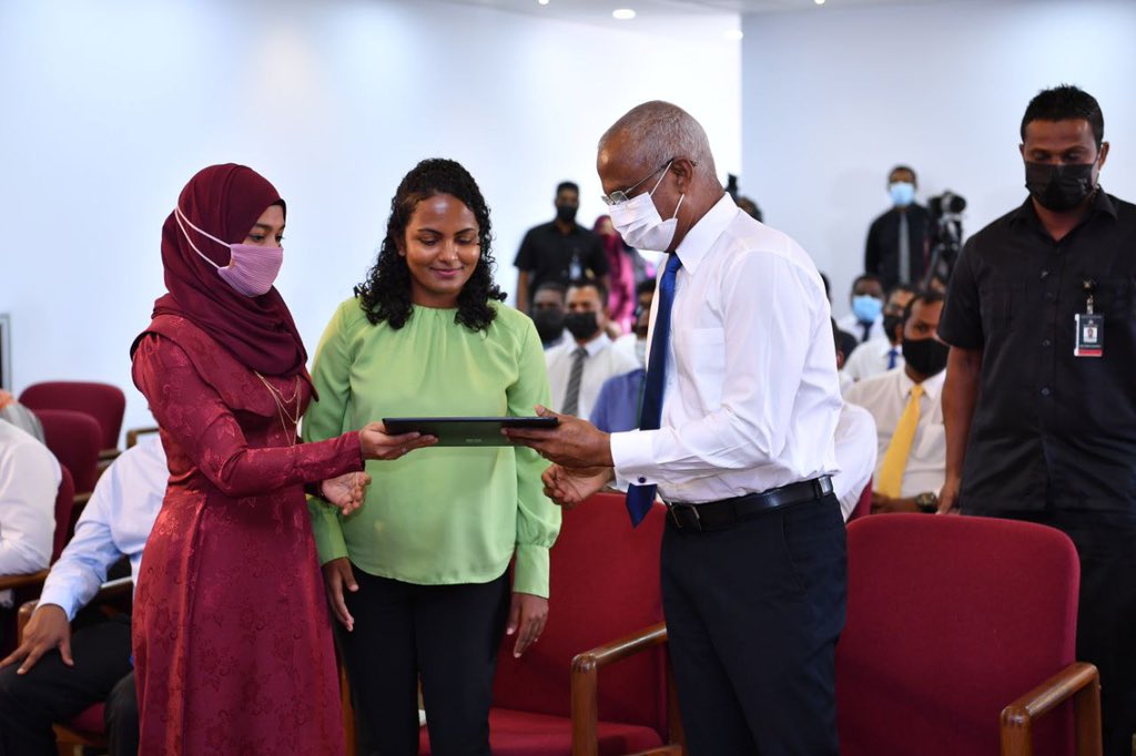 މަސައްކަތްކުރަނީ ޑިޖިޓަލް އިޤްތިޞާދަކާ ދިމާއަށް ޤައުމު ގެންދިޔުމަށް: ރައީސް