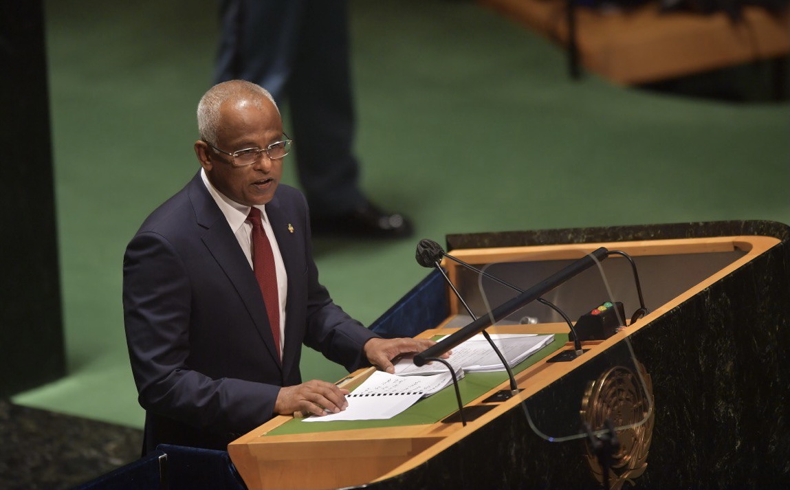 ރާއްޖެއޮތީ ދުނިޔެއަށް މަރުހަބާ ކިއުމަށް ޒީނަތްވެ ތައްޔާރަށް، ސަނީސައިޑަށް އިރު އަރައިފި: ރައީސް ސާލިހު