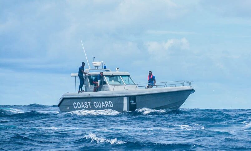 ހުވަދޫ ކަނޑުގައި "އަލަމާ ބޯޓު" ދިޔަވާތީ ކޯސްޓް ގާޑުން ހަރަކާތްތެރިވަނީ