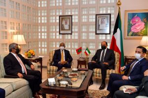 ތަރައްޤީގެ ގިނަ ކަންތައްތަކެއްގައި ކުވޭތުގެ ބޮޑުވަޒީރާއި ރައީސް މަޝްވަރާކުރައްވައިފި