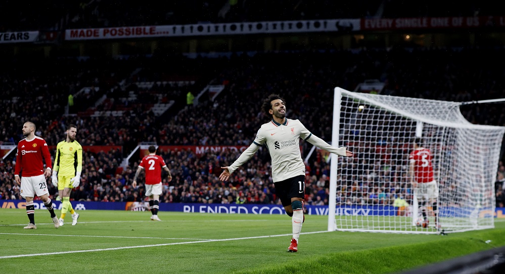 ސަލާހްގެ ހެޓްރިކާއެކު ލިވަޕޫލުން ޔުނައިޓެޑް ކޮޅަށް ފަސް ލަނޑު ޖަހައިފި