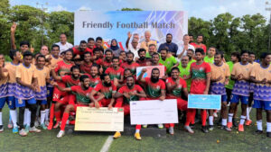 އުއްޗުގެ ދައުވަތަށް ކުޅުނު މެޗުން ޤައުމީ ޓީމަށް އެއްމިލިޔަން ރުފިޔާ