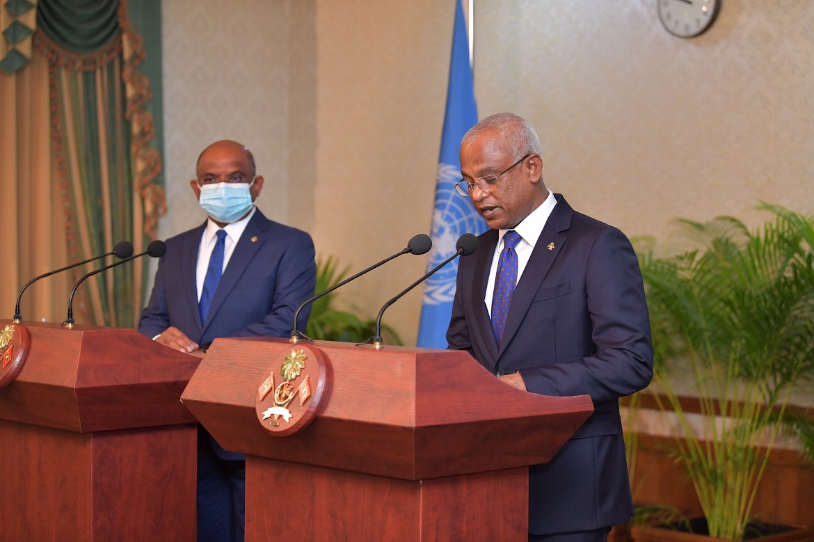 ކުދި ޖަޒީރާ ޤައުމުތަކުގެ ދަރަނިތަކަށް ލުޔެއް ހޯދައިދިނުމަށް ރައީސް އެދިވަޑައިގެންފި