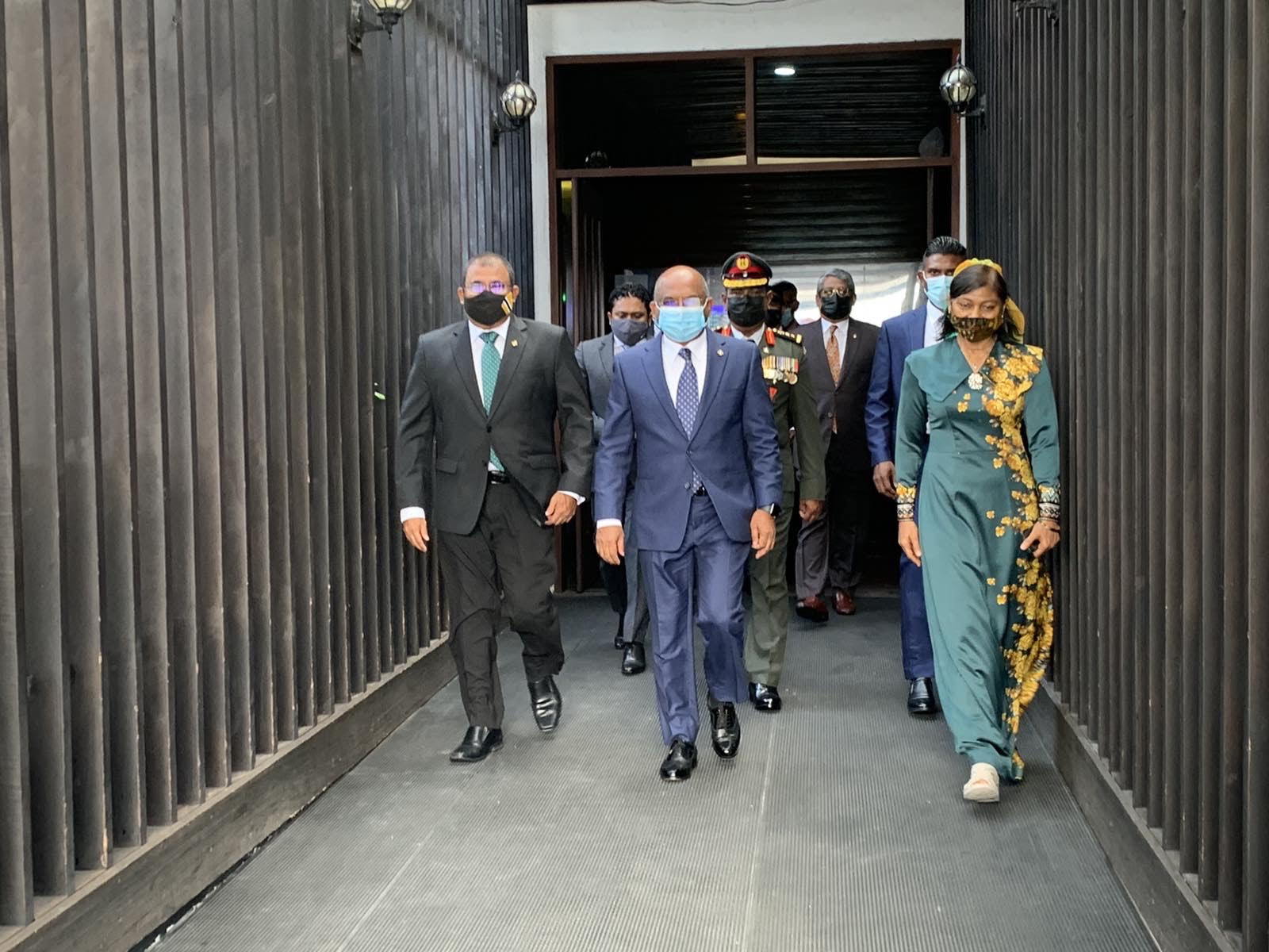 އދ.ގެ އާންމު މަޖިލީހުގެ ރައީސް ޝާހިދު ރާއްޖެ ވަޑައިގެންފި