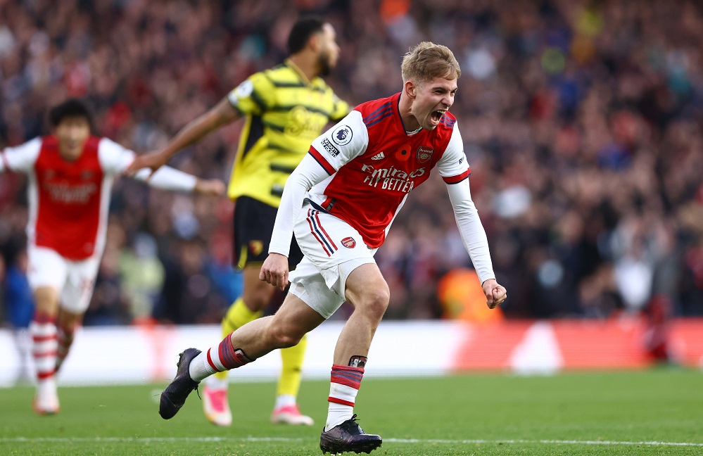 ވަޓްފޯޑް ބަލިކޮށް އާސެނަލް ފަސްވަނައަށް ކުރިޔަށް ޖެހިލައިފި