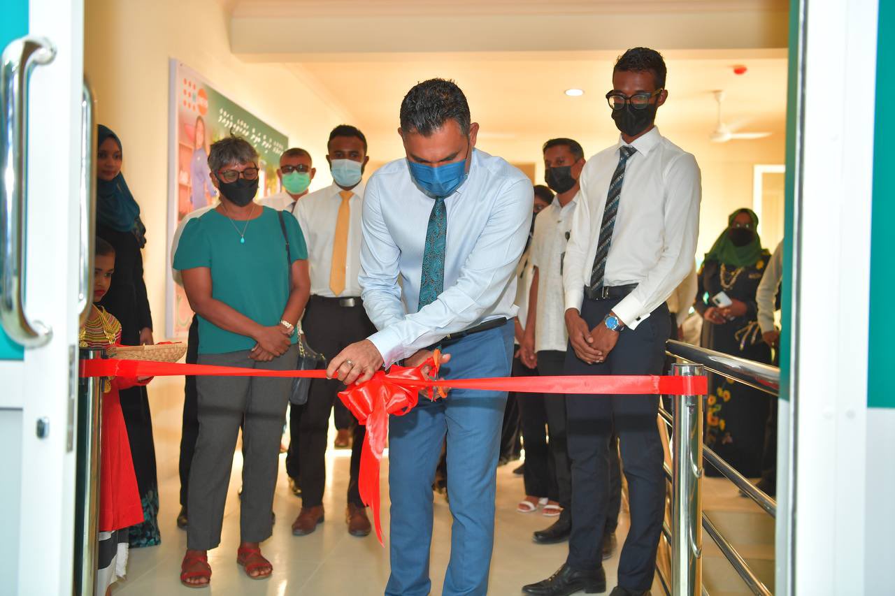 ކުޅުދުއްފުށި ހޮސްޕިޓަލްގައި ޤާއިމުކުރި ދަރިމައިވުމުގެ ޞިއްޙަތާއި ގުޅޭ މަރުކަޒު ހުޅުވައިފި