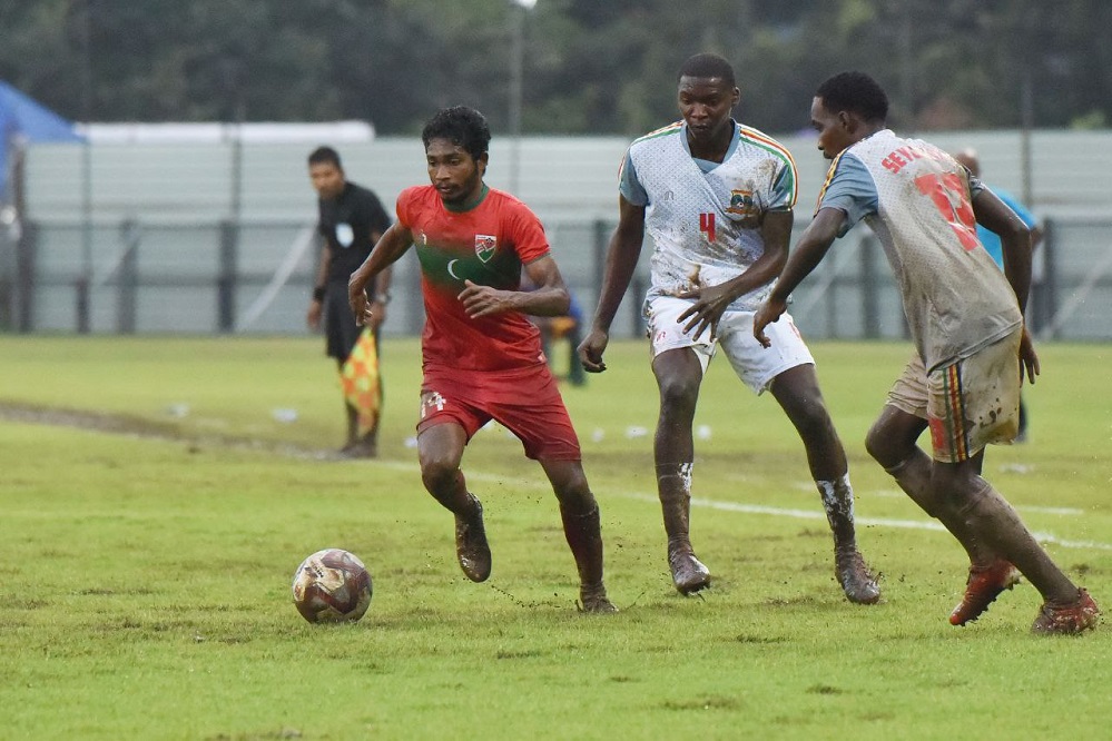 ސީޝެލްސް އަތުން މޮޅު ނުވެވުމުން ރާއްޖެ މުބާރާތުން ކަޓައިފި