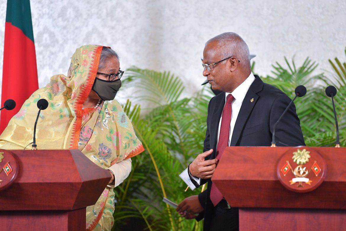 ރާއްޖެއާއި ބަންގްލަދޭޝް ސަރުކާރުން ގުޅިގެން ބޭއްވި ނޫސްވެރިންގެ ބައްދަލުވުން