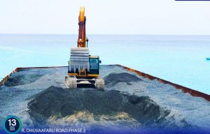 ދުވާފަރު މަގުހެދުމުގެ ދެވަނަ ފިޔަވަހީގެ މަސައްކަތަށް ބޭނުންވާ ސާމާނު ގެންގޮސްފި