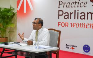 ލަންކާގެ ޔޫތު ޕާލަމެންޓު ޝަރަފުވެރިކޮށްދެއްވުމުގެ ދަޢުވަތު ރައީސް ނަޝީދަށް