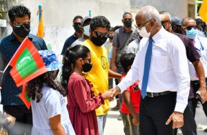 ވީ ވަޢުދުތައް ފުއްދަމުން ގެންދާނީ އެއްވެސް ރަށެއް ތަފާތުކުރުމެއްނެތި: ރައީސް