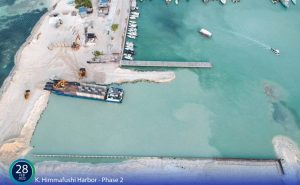 ހިންމަފުށި ބަނދަރުގެ އެއްގަމު ތޮށިލުމުގެ މަސައްކަތް ނިމުމަކާއި ގާތަށް