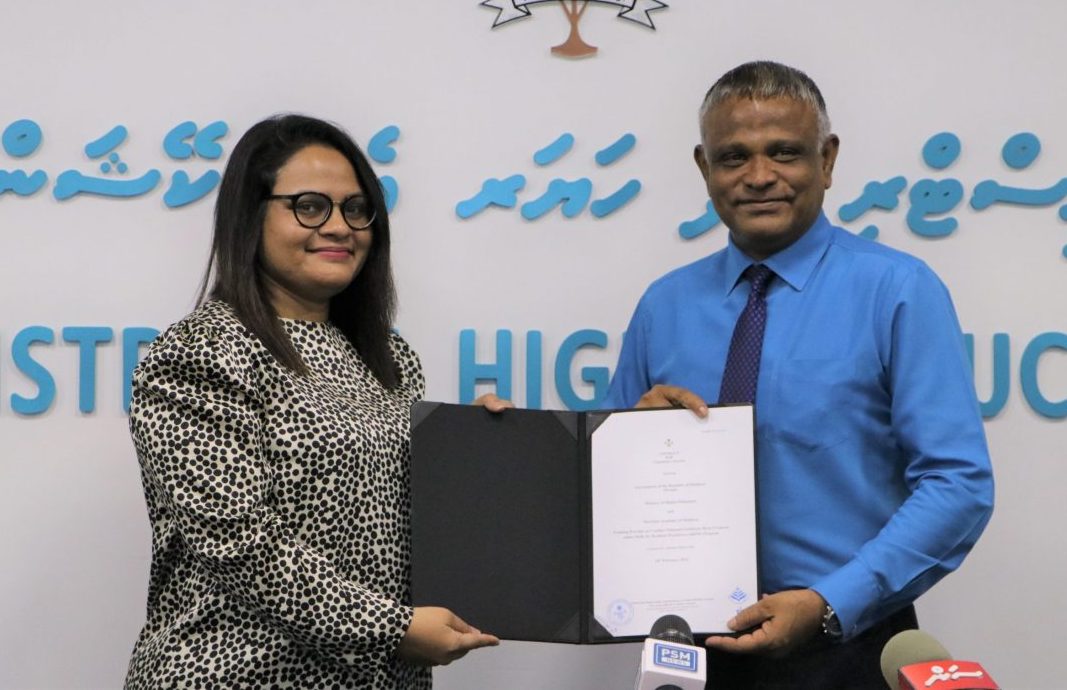 ވޮކޭޝަނަލް ދާއިރާއިން 350 ދަރިވަރުން ތަމްރީން ކުރަނީ