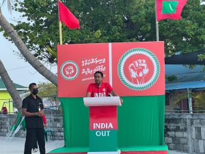 އިސްތިގުލާލު މިއޮތީ އޮޅާލާފަ ދައިމަތި އަޅާފަ، މިނިވަން މިއޮތީ ފަތްފަށް ޖަހާލާފަ: ރައީސް ޔާމިން