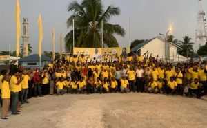 ހުވަދު އަތޮޅުގައި ފައްޔާޟަށް އޮތް ތާއީދު ދައްކާލައިފި