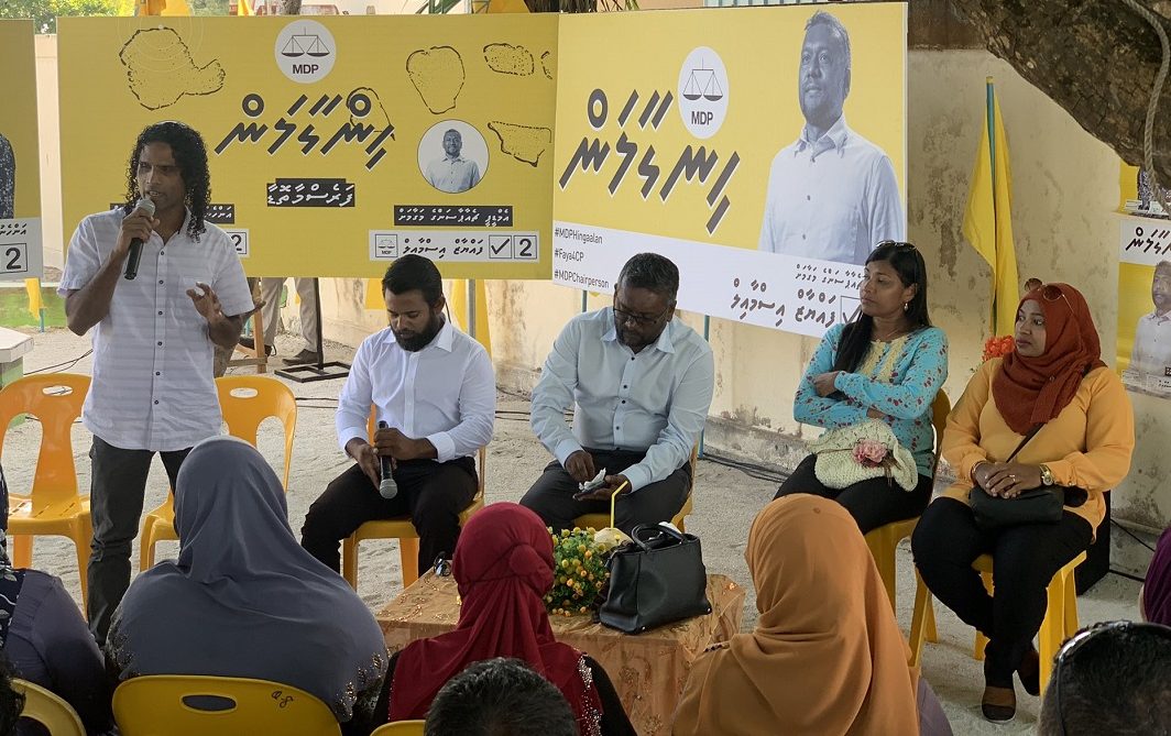 އިންތިގެ ޓީމަށްވެސް އޮތް، އެންމެބޮޑު ގޮންޖެހުމަކީ އިންތިއަކީ އިދާރީ މީހަކަށް ނުވުން: ޔައުޤޫބް