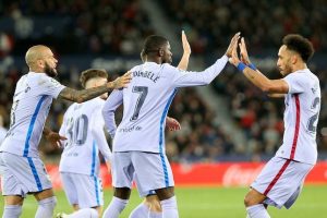 ފަހުވަގުތު ޖެހިގޯލުން މޮޅުވެ ބާސެލޯނާ ދެވަނަ އަށް