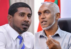 މުއިއްޒު، މަހުލޫފަށް: މަތިން ތިރިޔަށް ތަރައްޤީ ގެންނަ ހަމަޔަކީ ރައްޔިތުންނާއި ބީރަށްޓެހި، ނަހަމަޔެއް!