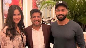 ޕްރިޔަންކާގެ ރެސްޓޯރެންޓުން ކެޓްރީނާ އާއި ވިކީ ކައިފި