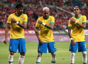 ބްރެޒިލް އިން ދެކުނުކޮރެއާ ކޮޅަށް 5 ގޯލުޖަހައިފި