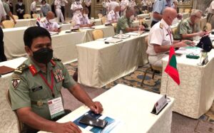 ޖަޕާނުގައި ކުރިއަށްދާ ޤުދުރަތީ ކާރިސާތަކާއި ގުޅޭ ބައްދަލުވުމުގައި ވައިސް ޗީފް ބައިވެރިވެއްޖެ