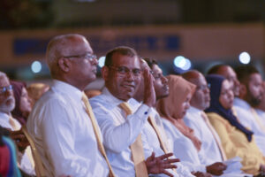 ނަޝީދު އެމްޑީޕީއާއި އަލުން ގުޅުން: އެމްޑީޕީގެ ޕީޖީން ބުނަނީ މަރުހަބާ ކިޔާނީ ޕާޓީއަށް ގެއްލުން ދީފައި ނުވާފަރާތްތަކަށް ކަމަށް