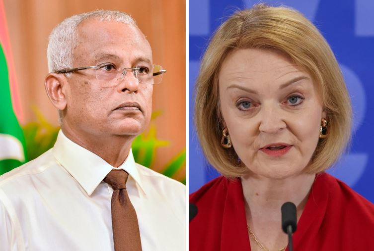 އިނގިރޭސި އައު ބޮޑު ވަޒީރަށް ރައީސް މަރުހަބާ ދަންނަވައިފި