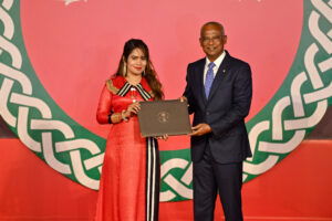 ޤައުމީ އިނާމު ދިނުމަށް ބޭއްވެވި ރަސްމީ ޖަލްސާ