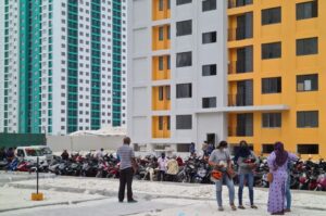 ހުޅުމާލޭ ދެވަނަ ފިޔަވަހީގެ ހިޔާ ފުލެޓުތަކުގައި ދިމާވި ފެނުގެ މައްސަލަ ހައްލު ކޮށްފި