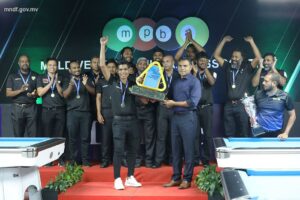 "ޤައުމީ ބިލިއާޑް ޗެމްޕިއަންޝިޕް 2022″ ގެ ތަށި ދިވެހި ސިފައިންގެ ކުލަބަށް