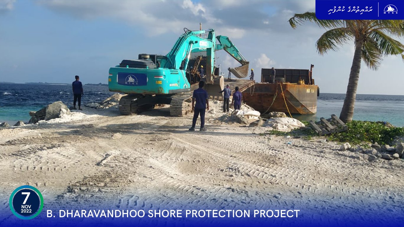 ދަރަވަންދޫ ގޮނޑުދޮށް ޙިމާޔަތްކުރުމަށް ޖަހާ ޖިއޯބޭގް ރިވެޓްމެންޓްގެ %51 ނިމިއްޖެ