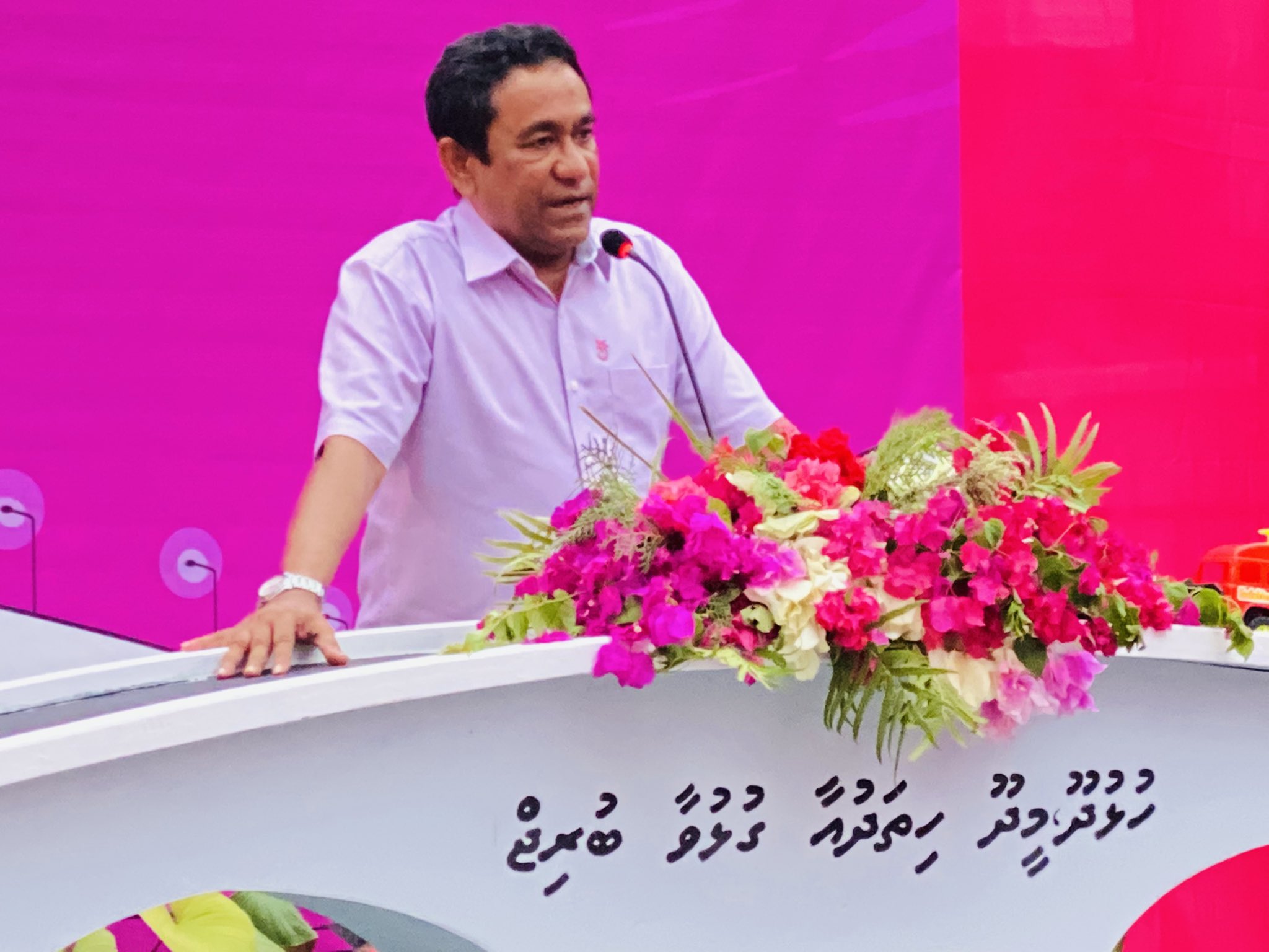 ޔާމީންގެ ހުޅުމީދޫ އާއި ހިތަދޫ ބުރިޖުގެ ވަޢުދު ތަކުރާރުކުރައްވައިފި