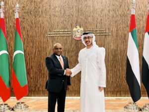 ރައީސްގެ ޚާއްސަ ސިޓީ ފުޅާކާއެކު ޝާހިދު ޔޫއޭއީއަށް