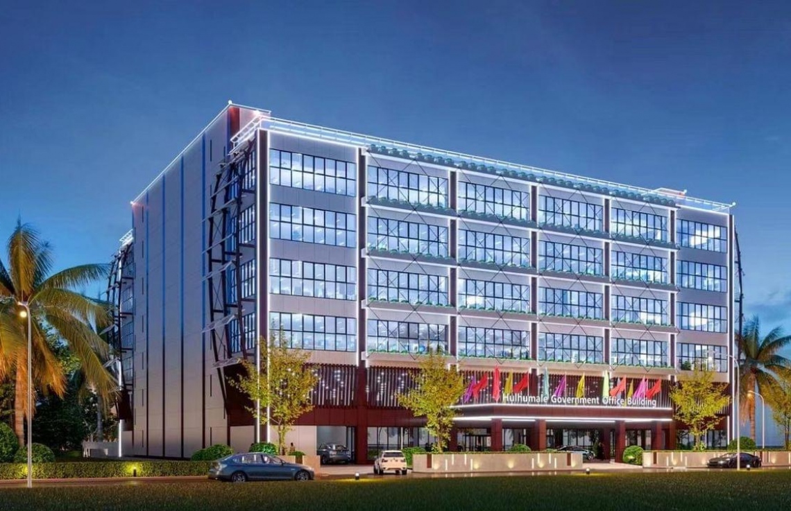 ހުޅުމާލޭގައި ތަރައްގީކުރި އޮފީސް އިމާރާތް ބޭނުން ކުރަން ފަށައިފި