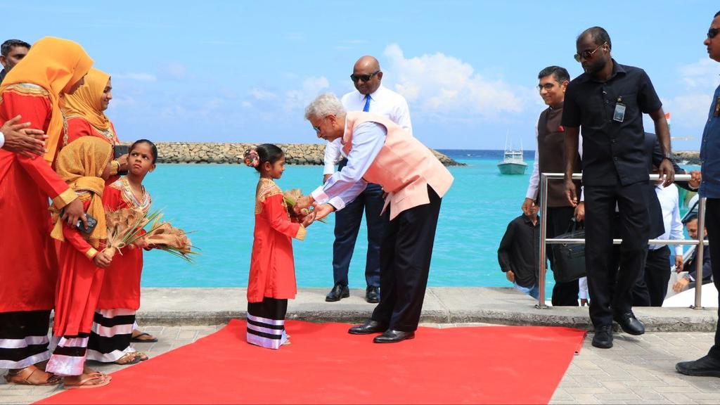 ނ. މަނަދޫއިން ޖައިޝަންކަރަށް ހޫނު މަރުހަބާއެއް، ރަސްމީ ވާހަކަތައް މަނަދޫގައި