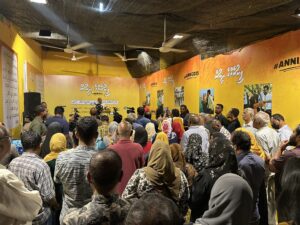 ނަޝީދުގެ އާ ކެމްޕޭން ޖަގަހައެއް މާލޭގައި ހުޅުވައިފި