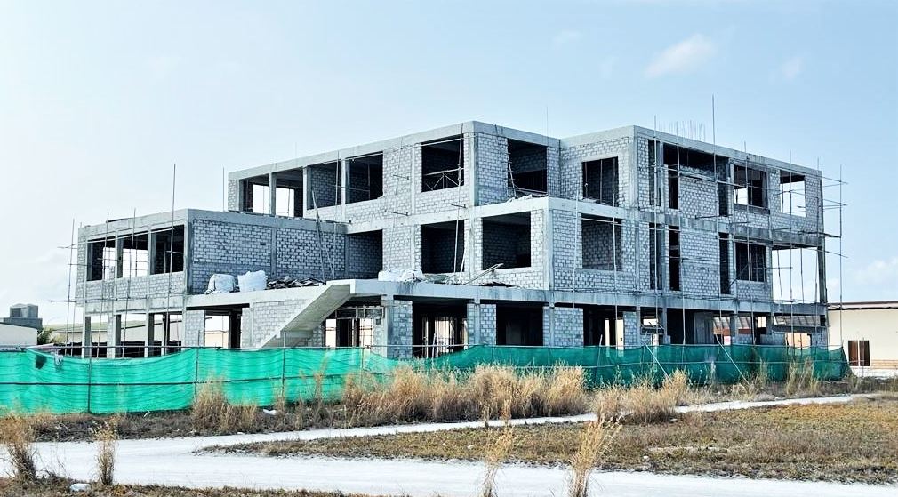 ދިއްދޫ ޖުނިއަރ ކޮލެޖު ޢިމާރާތްކުރުމުގެ ބޮޑުބައެއް ނިމިއްޖެ